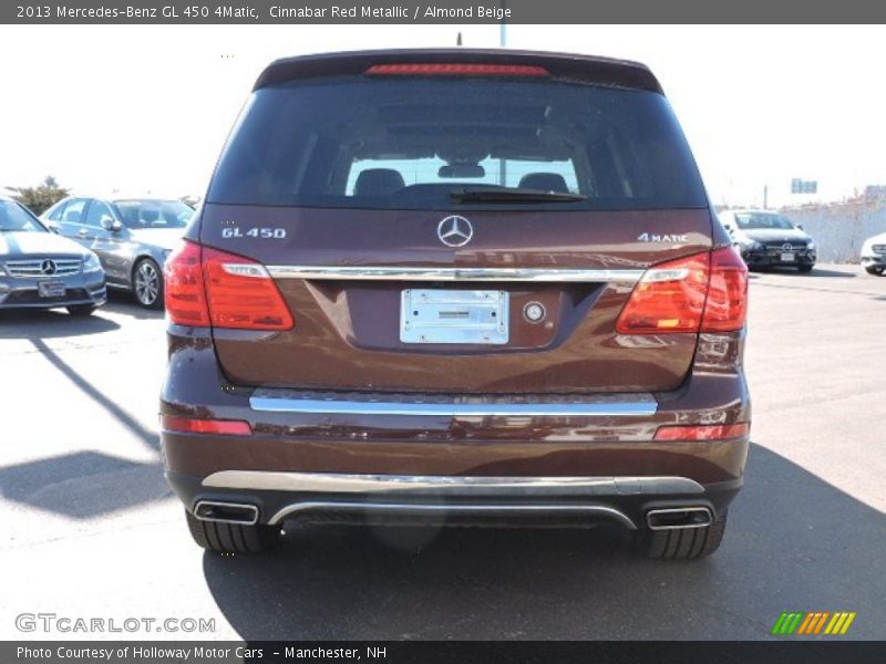 Cinnabar Red Metallic / Almond Beige 2013 Mercedes-Benz GL 450 4Matic