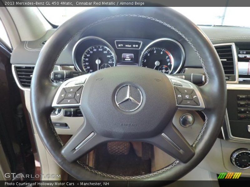 Cinnabar Red Metallic / Almond Beige 2013 Mercedes-Benz GL 450 4Matic