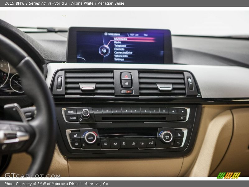 Alpine White / Venetian Beige 2015 BMW 3 Series ActiveHybrid 3