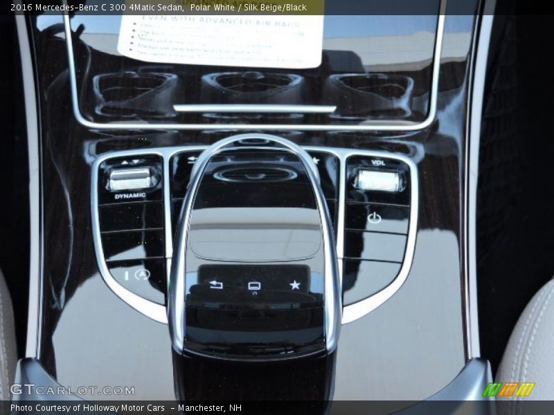 Polar White / Silk Beige/Black 2016 Mercedes-Benz C 300 4Matic Sedan