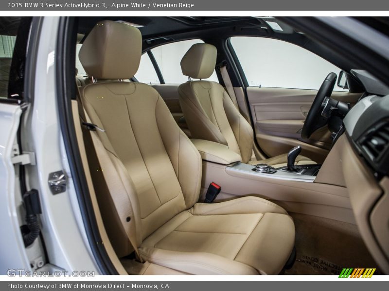 Alpine White / Venetian Beige 2015 BMW 3 Series ActiveHybrid 3