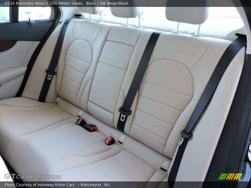 Rear Seat of 2016 C 300 4Matic Sedan