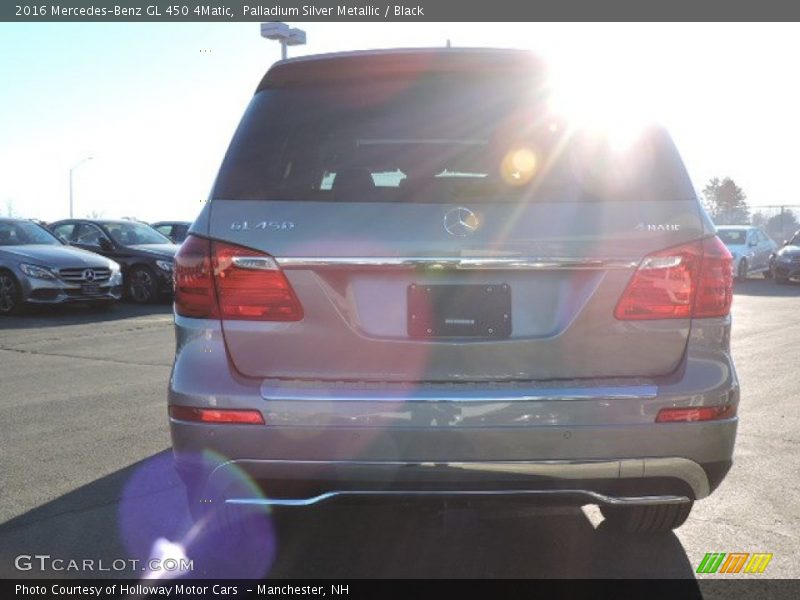 Palladium Silver Metallic / Black 2016 Mercedes-Benz GL 450 4Matic