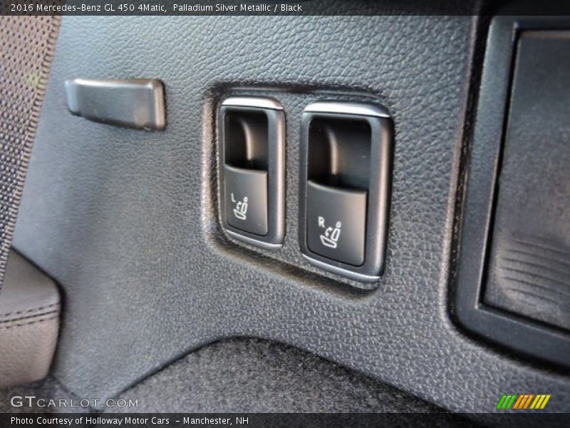 Palladium Silver Metallic / Black 2016 Mercedes-Benz GL 450 4Matic