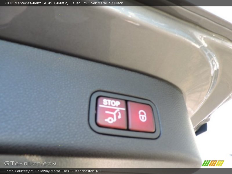 Palladium Silver Metallic / Black 2016 Mercedes-Benz GL 450 4Matic