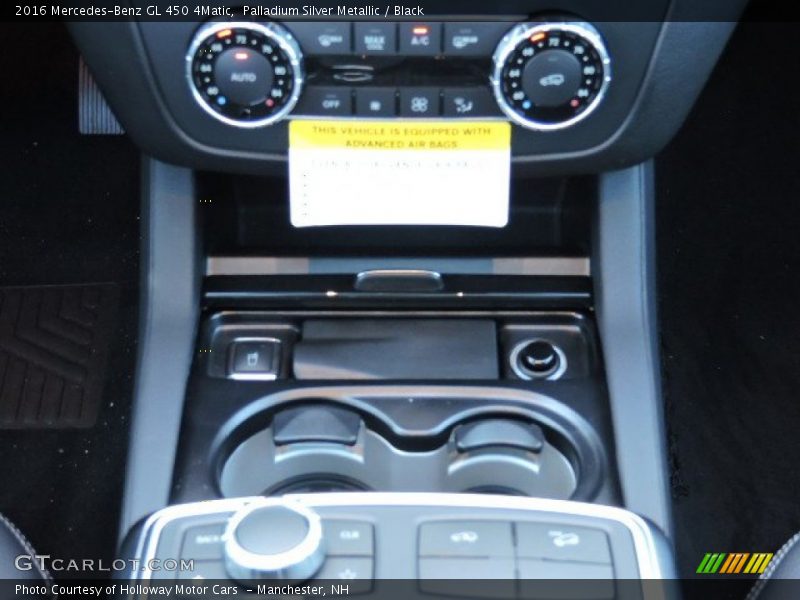 Palladium Silver Metallic / Black 2016 Mercedes-Benz GL 450 4Matic