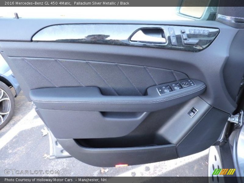 Palladium Silver Metallic / Black 2016 Mercedes-Benz GL 450 4Matic