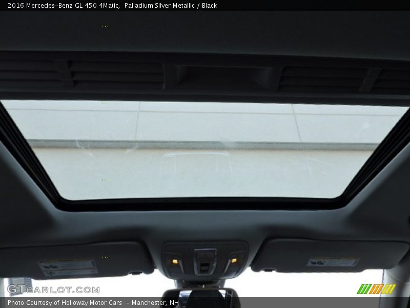 Palladium Silver Metallic / Black 2016 Mercedes-Benz GL 450 4Matic