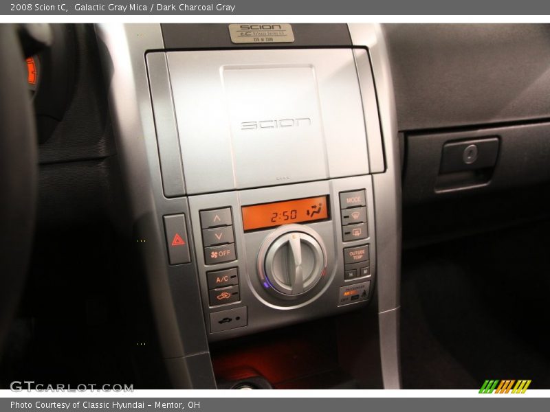 Galactic Gray Mica / Dark Charcoal Gray 2008 Scion tC