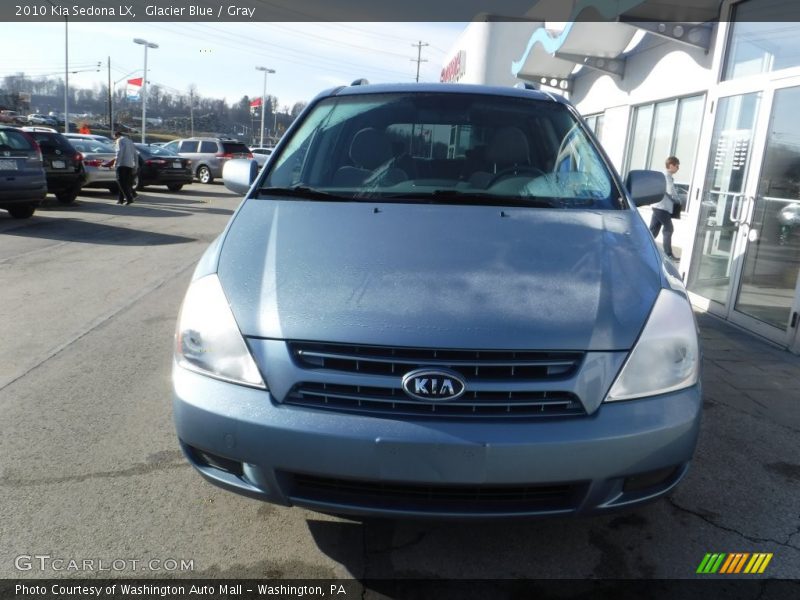 Glacier Blue / Gray 2010 Kia Sedona LX