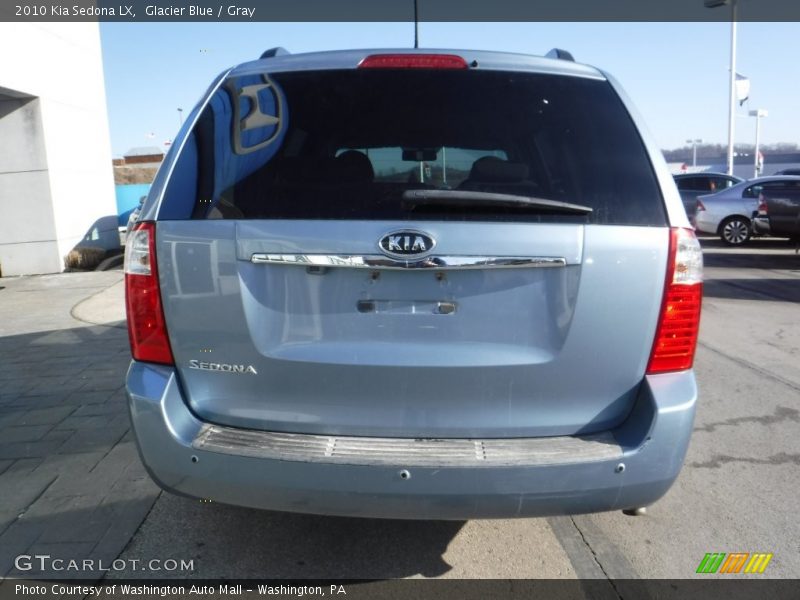Glacier Blue / Gray 2010 Kia Sedona LX