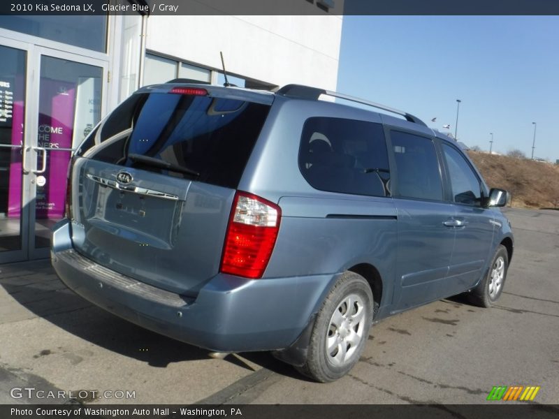 Glacier Blue / Gray 2010 Kia Sedona LX