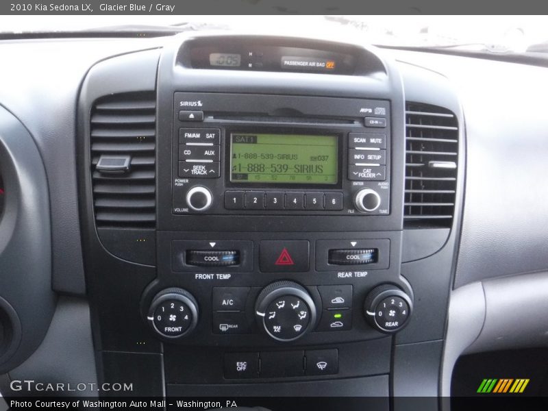 Glacier Blue / Gray 2010 Kia Sedona LX