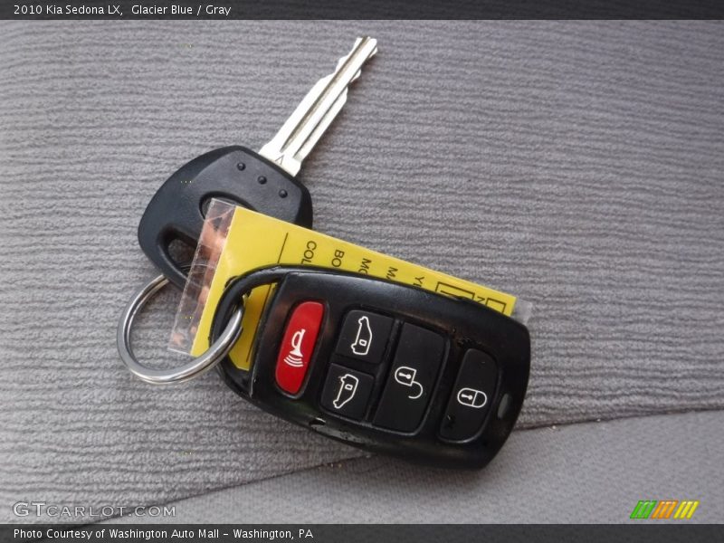 Glacier Blue / Gray 2010 Kia Sedona LX