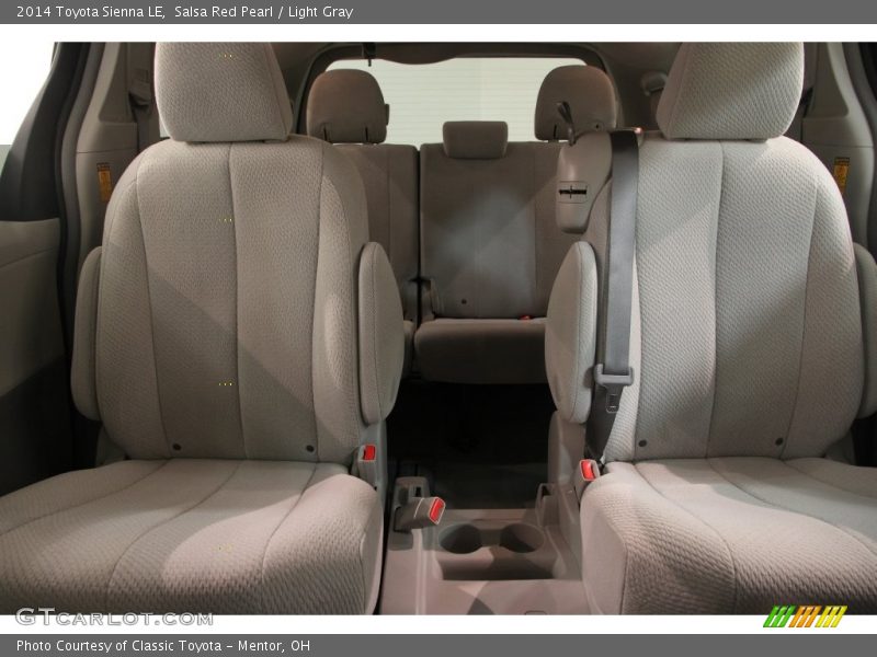 Salsa Red Pearl / Light Gray 2014 Toyota Sienna LE