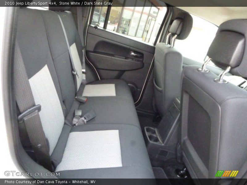Stone White / Dark Slate Gray 2010 Jeep Liberty Sport 4x4