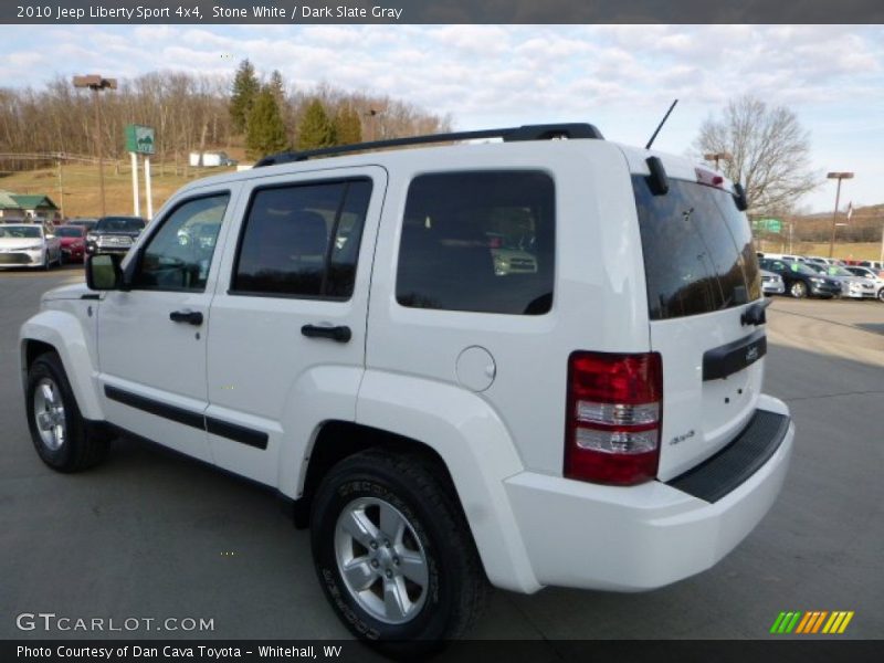 Stone White / Dark Slate Gray 2010 Jeep Liberty Sport 4x4