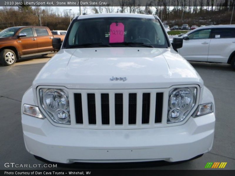 Stone White / Dark Slate Gray 2010 Jeep Liberty Sport 4x4