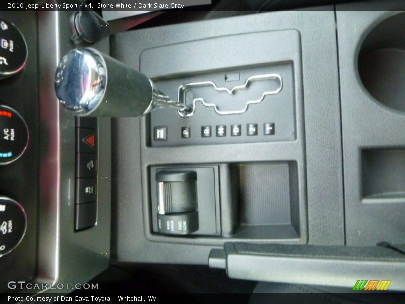Stone White / Dark Slate Gray 2010 Jeep Liberty Sport 4x4