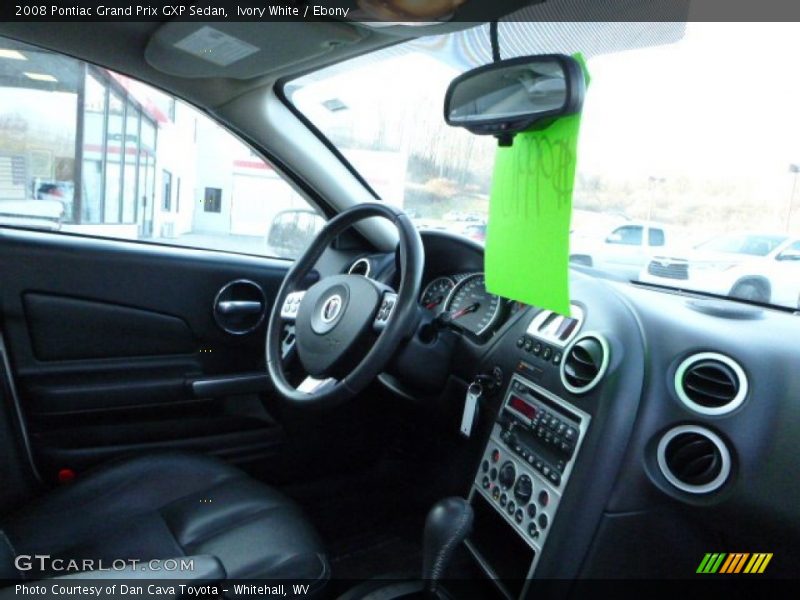 Ivory White / Ebony 2008 Pontiac Grand Prix GXP Sedan