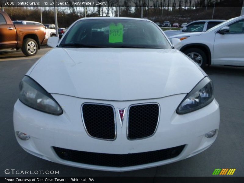 Ivory White / Ebony 2008 Pontiac Grand Prix GXP Sedan