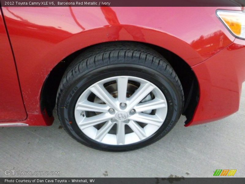 Barcelona Red Metallic / Ivory 2012 Toyota Camry XLE V6