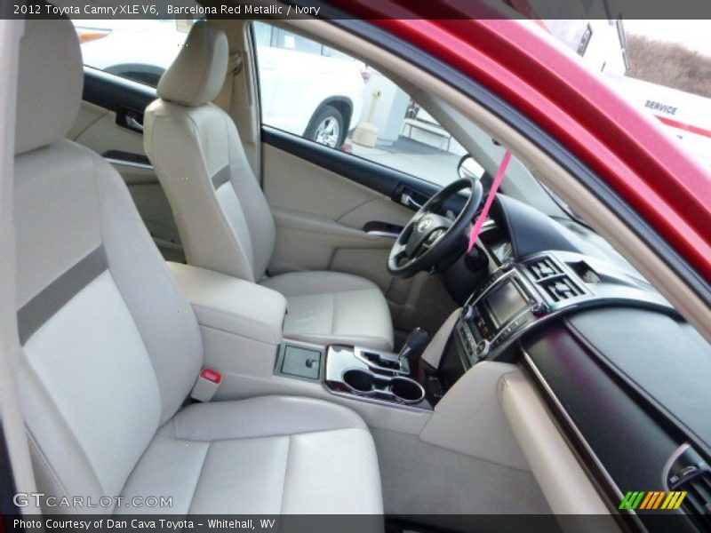 Barcelona Red Metallic / Ivory 2012 Toyota Camry XLE V6