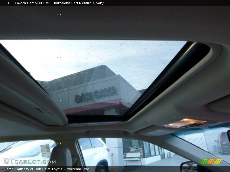 Barcelona Red Metallic / Ivory 2012 Toyota Camry XLE V6