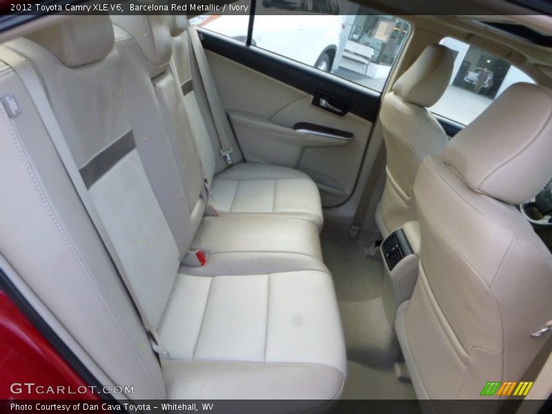 Barcelona Red Metallic / Ivory 2012 Toyota Camry XLE V6