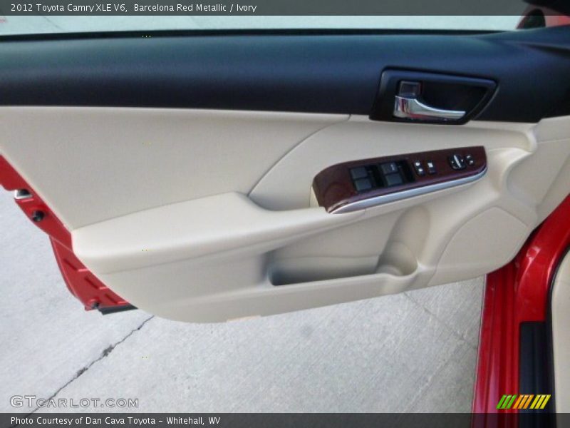 Barcelona Red Metallic / Ivory 2012 Toyota Camry XLE V6