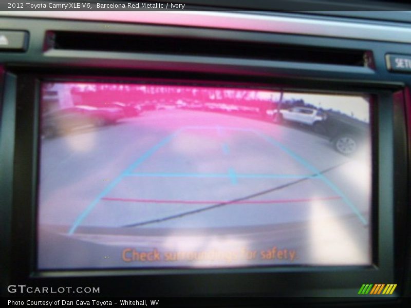 Barcelona Red Metallic / Ivory 2012 Toyota Camry XLE V6