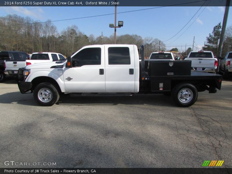 Oxford White / Steel 2014 Ford F250 Super Duty XL Crew Cab 4x4