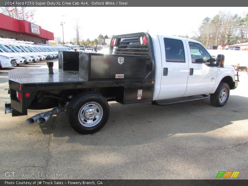 Oxford White / Steel 2014 Ford F250 Super Duty XL Crew Cab 4x4