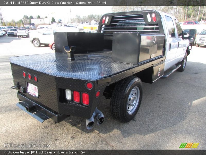 Oxford White / Steel 2014 Ford F250 Super Duty XL Crew Cab 4x4
