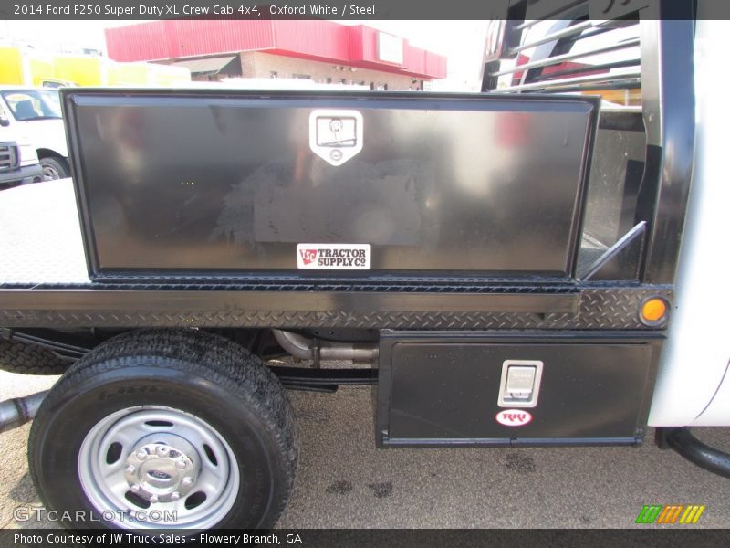 Oxford White / Steel 2014 Ford F250 Super Duty XL Crew Cab 4x4