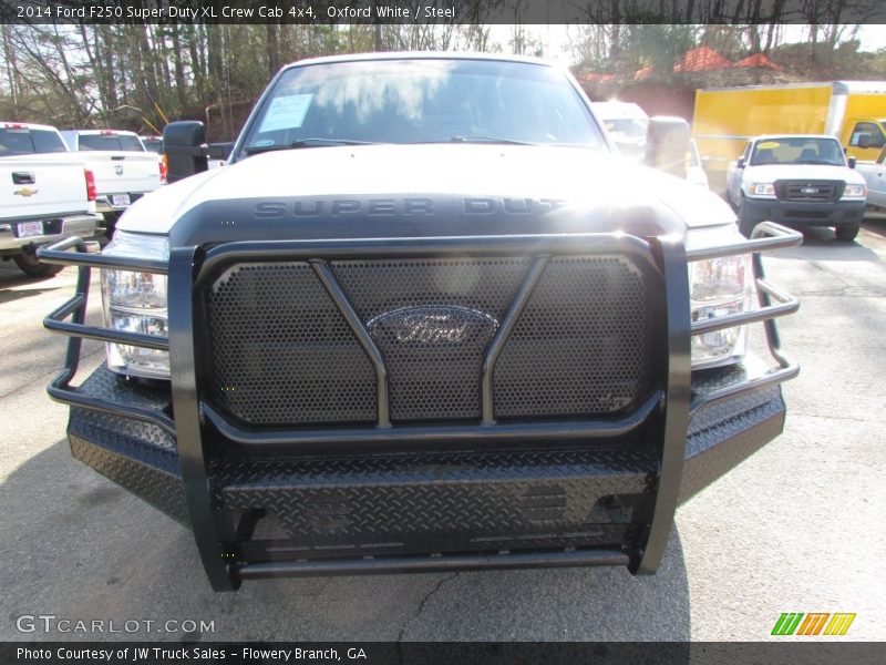 Oxford White / Steel 2014 Ford F250 Super Duty XL Crew Cab 4x4