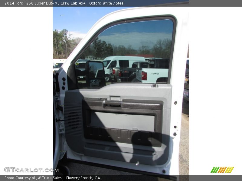 Oxford White / Steel 2014 Ford F250 Super Duty XL Crew Cab 4x4