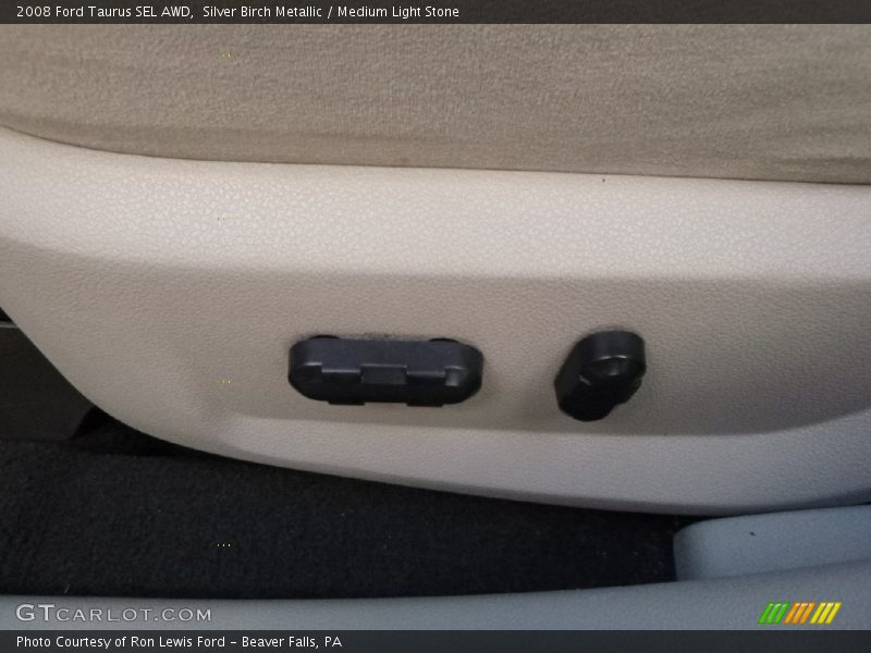 Silver Birch Metallic / Medium Light Stone 2008 Ford Taurus SEL AWD