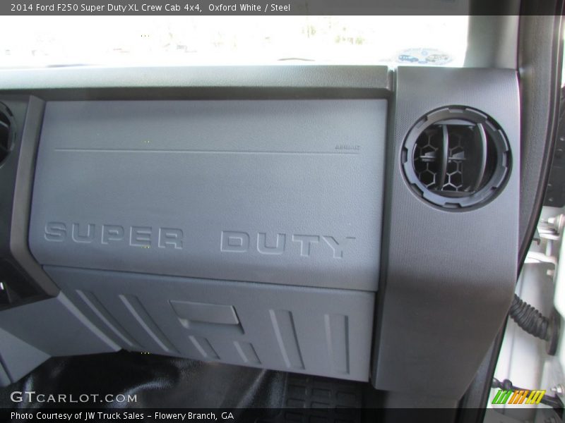 Oxford White / Steel 2014 Ford F250 Super Duty XL Crew Cab 4x4
