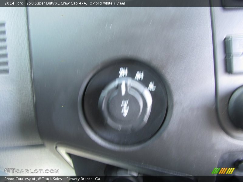 Oxford White / Steel 2014 Ford F250 Super Duty XL Crew Cab 4x4