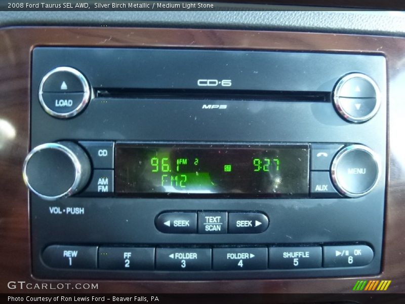 Silver Birch Metallic / Medium Light Stone 2008 Ford Taurus SEL AWD