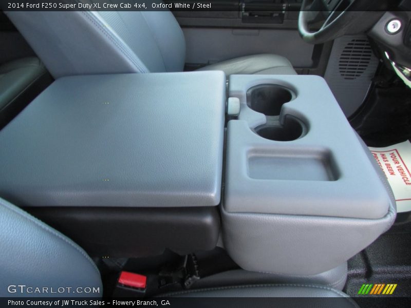 Oxford White / Steel 2014 Ford F250 Super Duty XL Crew Cab 4x4