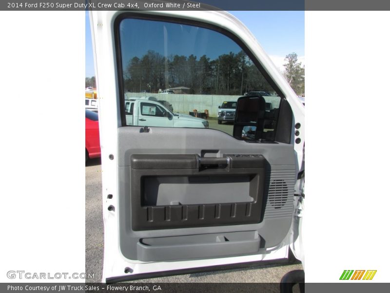 Oxford White / Steel 2014 Ford F250 Super Duty XL Crew Cab 4x4