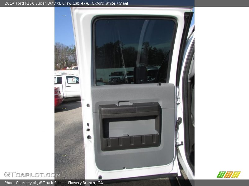 Oxford White / Steel 2014 Ford F250 Super Duty XL Crew Cab 4x4