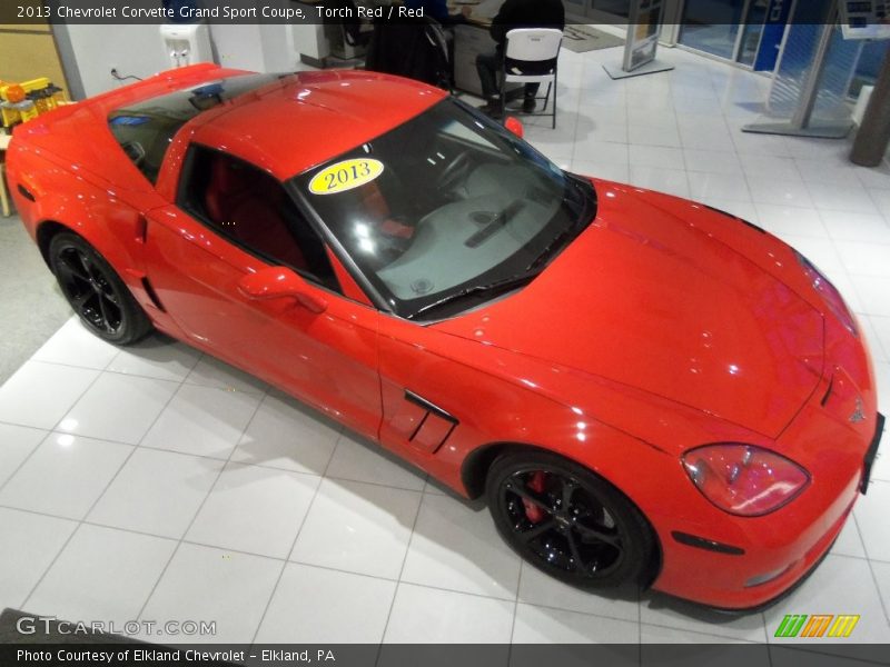 Torch Red / Red 2013 Chevrolet Corvette Grand Sport Coupe