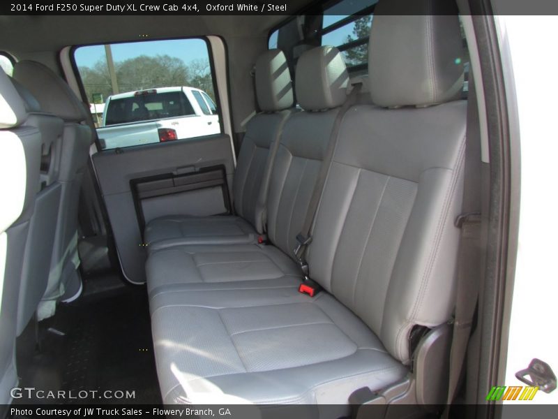 Oxford White / Steel 2014 Ford F250 Super Duty XL Crew Cab 4x4