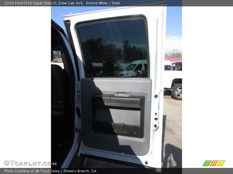 Oxford White / Steel 2014 Ford F250 Super Duty XL Crew Cab 4x4