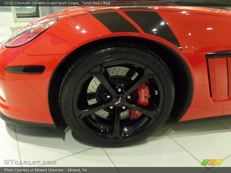Torch Red / Red 2013 Chevrolet Corvette Grand Sport Coupe
