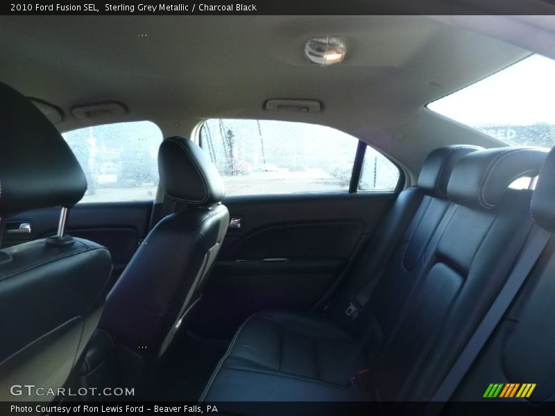 Sterling Grey Metallic / Charcoal Black 2010 Ford Fusion SEL