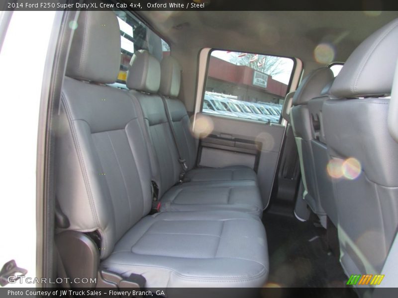 Oxford White / Steel 2014 Ford F250 Super Duty XL Crew Cab 4x4